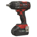 Sealey 1/2"Sq Drive Cordless Brushless Impact Wrench 18V 4Ah CP650LI Sealey - Town Tools 