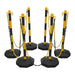 Sealey Black/Yellow Post & Chain Kit 25m BYSBKIT Sealey - Town Tools 