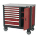 Sealey Mobile Workstation 8 Drawer with Ball-Bearing Slides AP2418 Sealey - Town Tools 