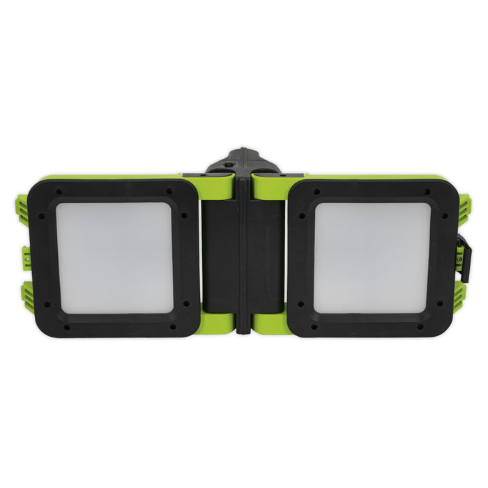 Sealey Rechargeable Floodlight 20W SMD LED Folding Case LED190T Sealey - Town Tools 