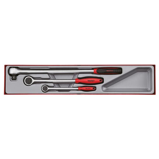 Teng Tools Long Arm Ratchet Set TTX4 3 pieces Town Tools - Town Tools