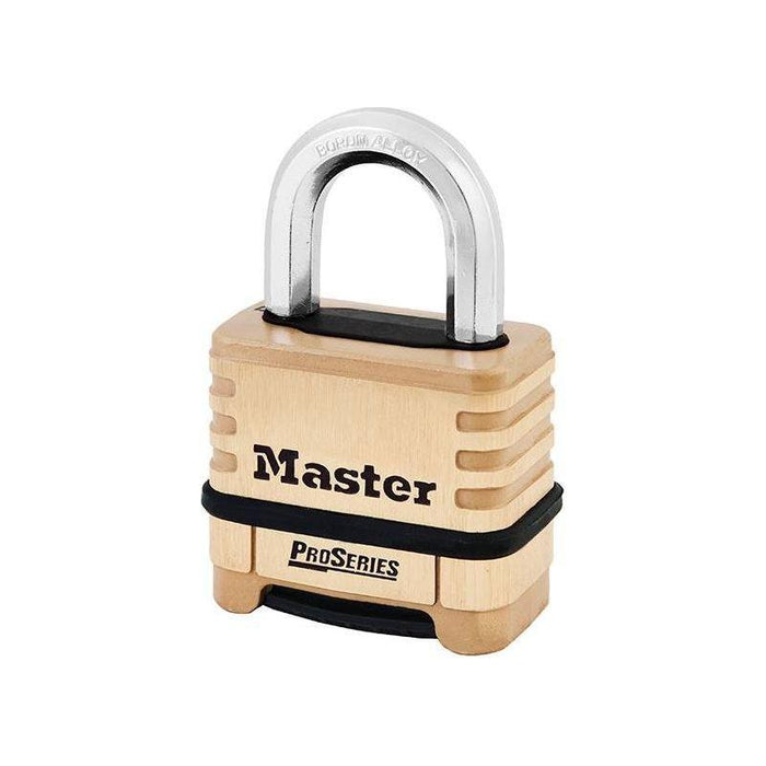 Master Lock ProSeries® Brass 4 Digit Padlock 57mm Master Lock - Town Tools