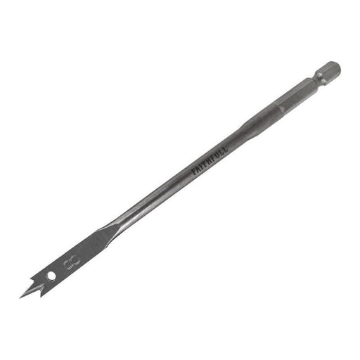 Faithfull Flat Bit 8mm Faithfull - Town Tools