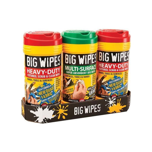Big Wipes Triple Pack of Hand Wipes Big Wipes - Town Tools