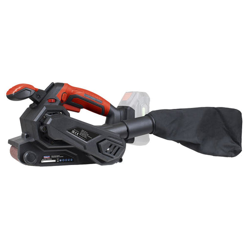 Sealey SV20 Series 76mm Cordless Belt Sander 20V - Body Only CP20VBS Sealey - Town Tools 