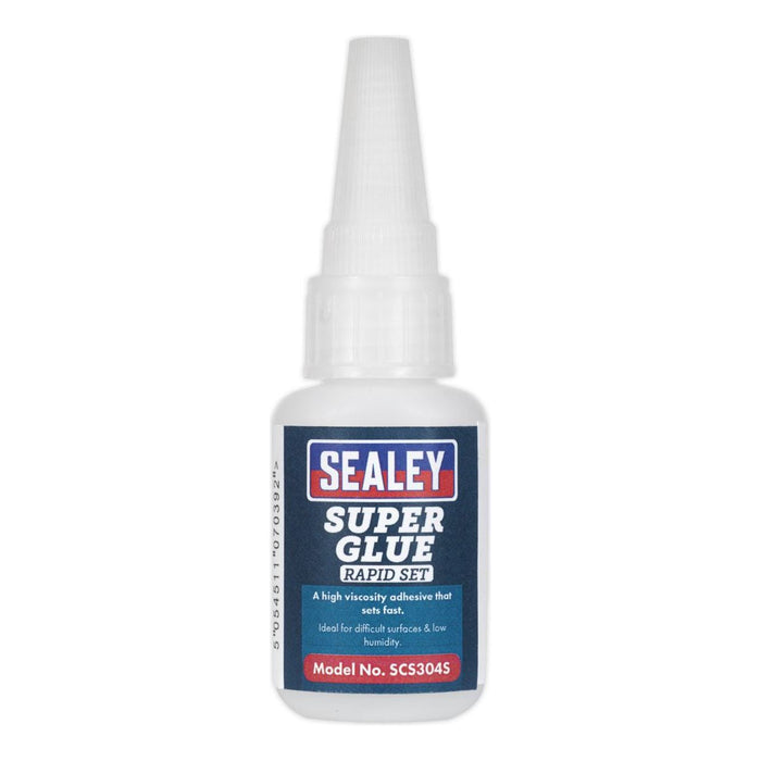 Sealey Super Glue Rapid Set 20g SCS304S Sealey - Town Tools 