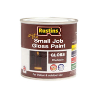 Rustins Quick Dry Small Job Gloss Paint Chocolate 250ml