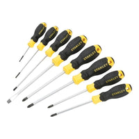 Stanley® Hand Tools Cushion Grip Screwdriver Set, 8 Piece