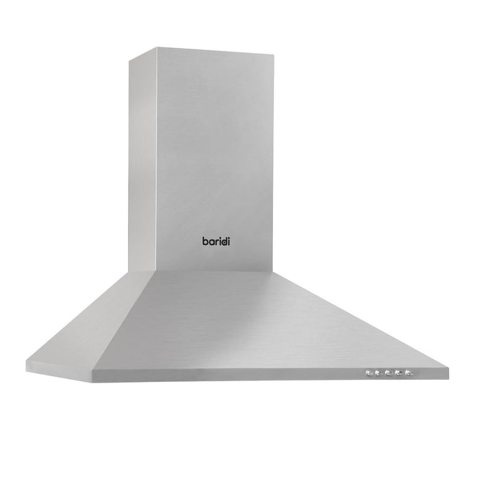 Baridi Cooker Hood with Carbon Filters 60cm - Stainless Steel DH126 Baridi - Town Tools 