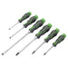 Sealey Premier Premier Hammer-Thru Screwdriver Set 6pc - Hi-Vis Green AK4940HV Sealey Premier - Town Tools 