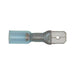 Sealey Heat Shrink Push-On Terminal 6.3mm Male Blue Pack of 25 BTSPM25 Sealey - Town Tools 