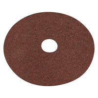 Sealey Fibre Backed Disc125mm 24Grit Pack of 25 WSD524