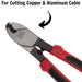 Teng Tools Cable Cutter TPR Grip 208mm Teng Tools - Town Tools 