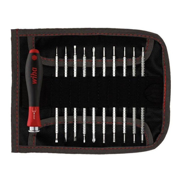 Wiha SYSTEM 4 SoftFinish® Interchangeable Screwdriver Set, 12 Piece Wiha - Town Tools