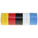 Sealey PVC Insulating Tape 19mm x 20m Mixed Colours Pack of 10 ITMIX10 Sealey - Town Tools 