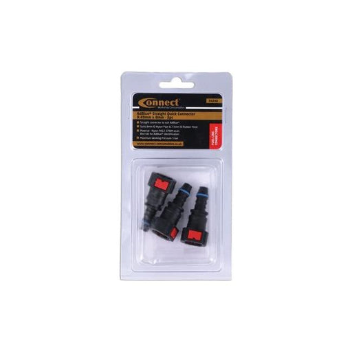 Connect Straight AdBlue Quick Connectors 9.49 x 8mm 3pc 34248 Tool Connection - Town Tools 