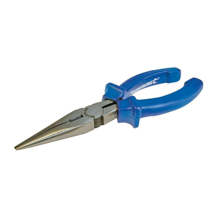 Silverline Long Nose Pliers 160mm Silverline - Town Tools 