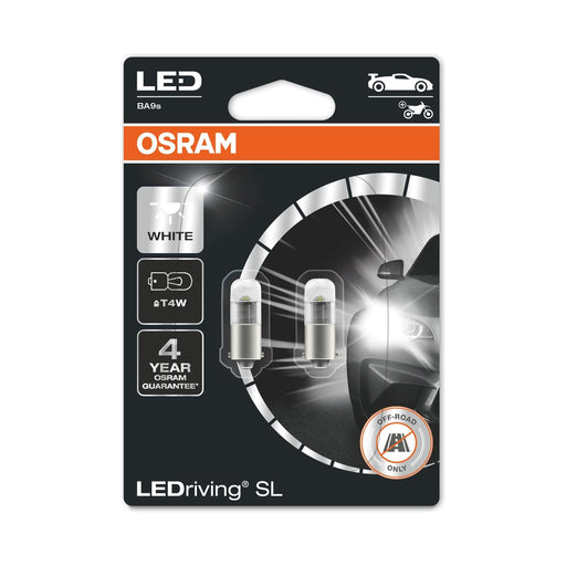 OSRAM LEDriving® SL, T4W, White 6000K, LED signal lamps, Off-road only Osram - Town Tools 