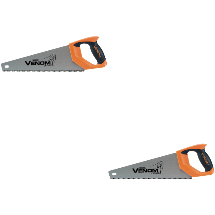 Draper Venom® First Fix Triple Ground Tool Box Saw, 350mm, 7tpi/8ppi - VST350