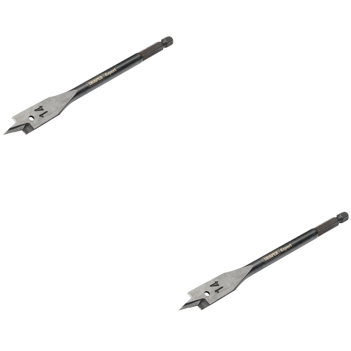 Draper Expert Flat Wood Bit, 14 x 150mm - FB102