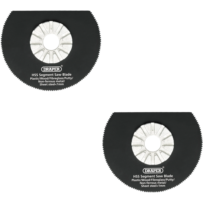 Draper HSS Segment Saw Blade, Diameter, 18tpi 63-88mm