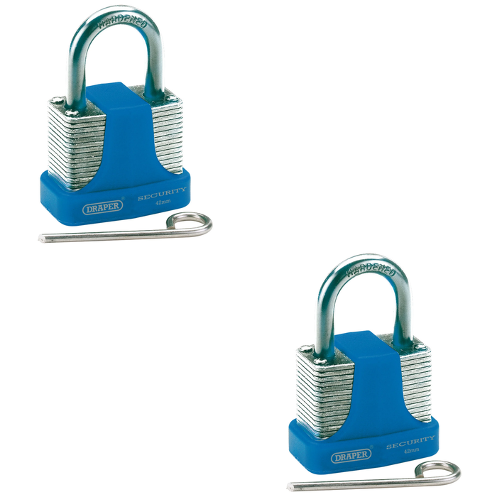 Draper Resettable Combination padlock 40-46mm