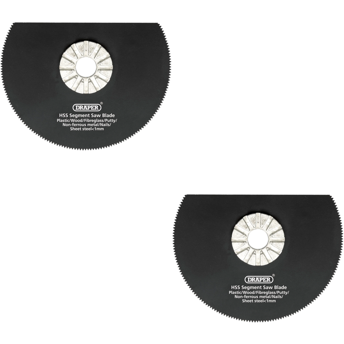 Draper HSS Segment Saw Blade, Diameter, 18tpi 63-88mm