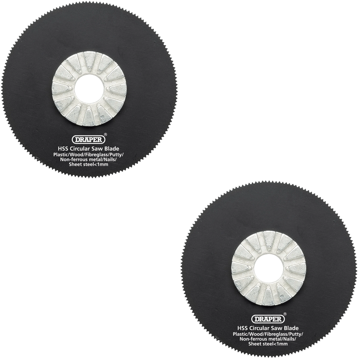 Draper HSS Circular Saw Blade, Diameter, 18tpi 63-88mm