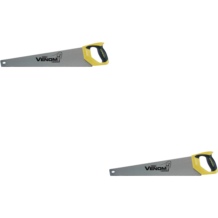 Draper Venom® Second Fix Double Ground Handsaw, , 11tpi/12ppi 500-550mm