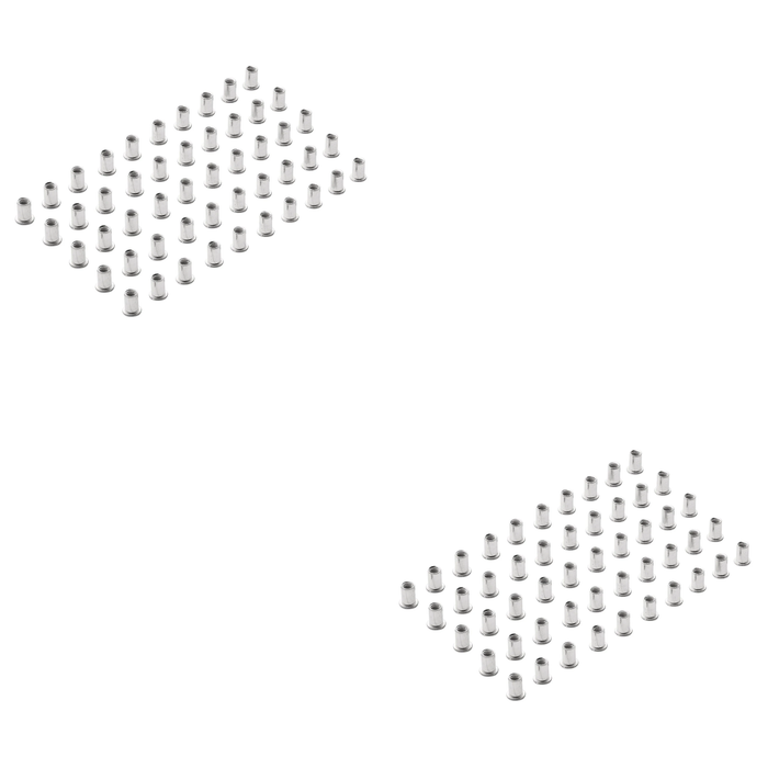 Draper Zinc Plated Threaded Insert Rivet Nuts, (Pack of 50) 0.7-1.5mm