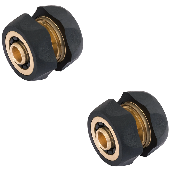 Draper Brass and Rubber Hose Joiner/Mender, 1/2" - GWBR-HM