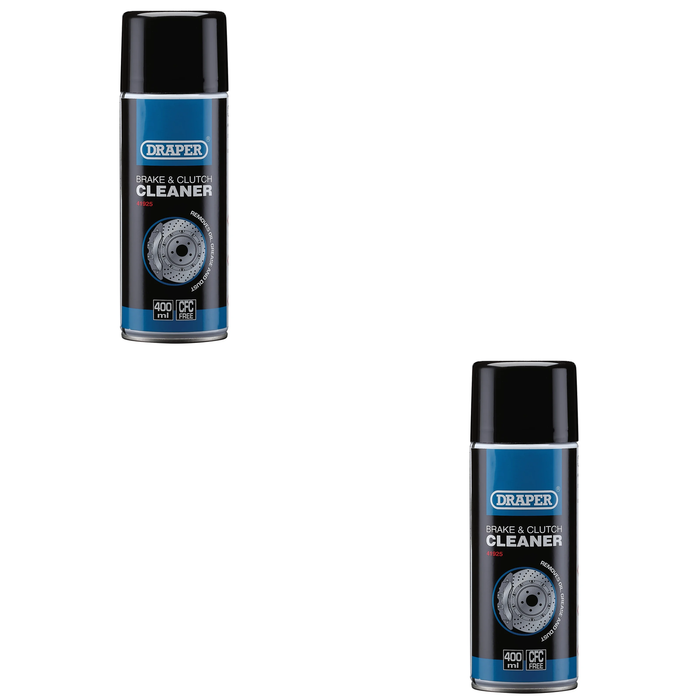 Draper Brake and Clutch Cleaner Spray, 400ml - HGA-BC