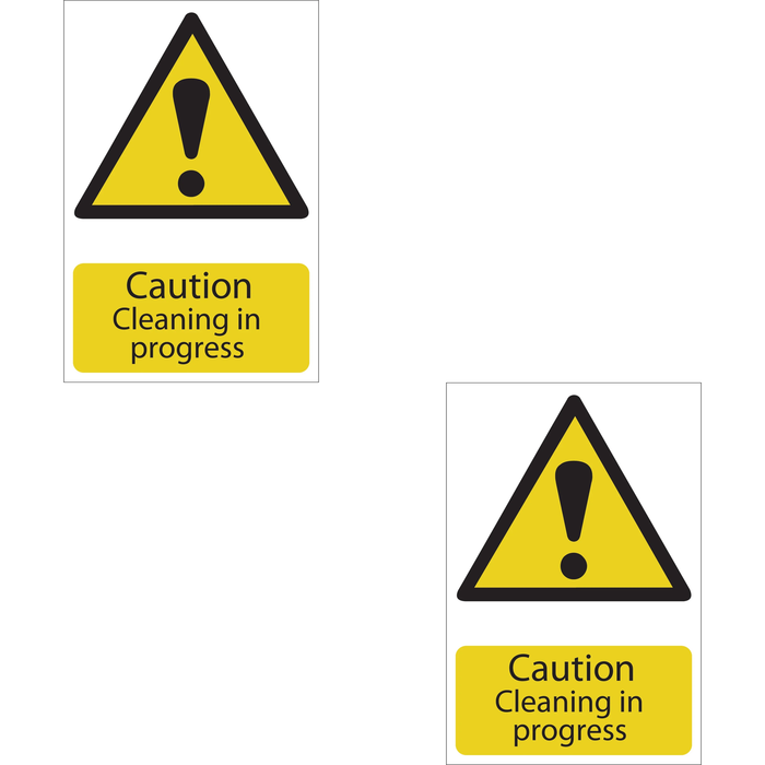 Draper Caution Cleaning - SS27