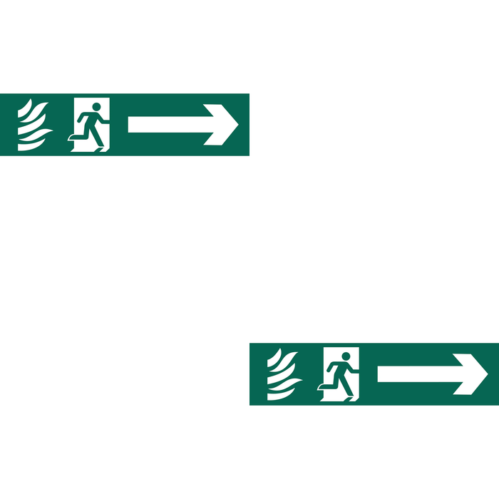 Draper Running Man Arrow Right - SS68