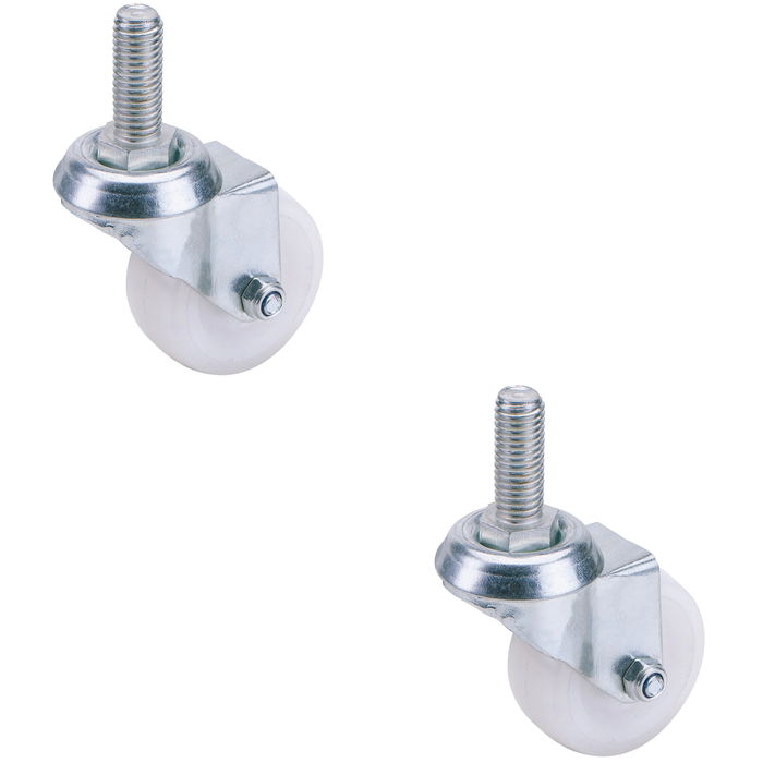 Draper Swivel Bolt Fixing Nylon Wheel, 50mm Diameter, S.W.L. 50kg - 60450B