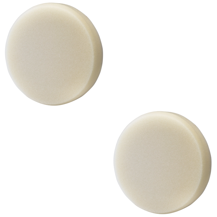 Draper Medium-Light Polishing Pad, , White 80-180mm