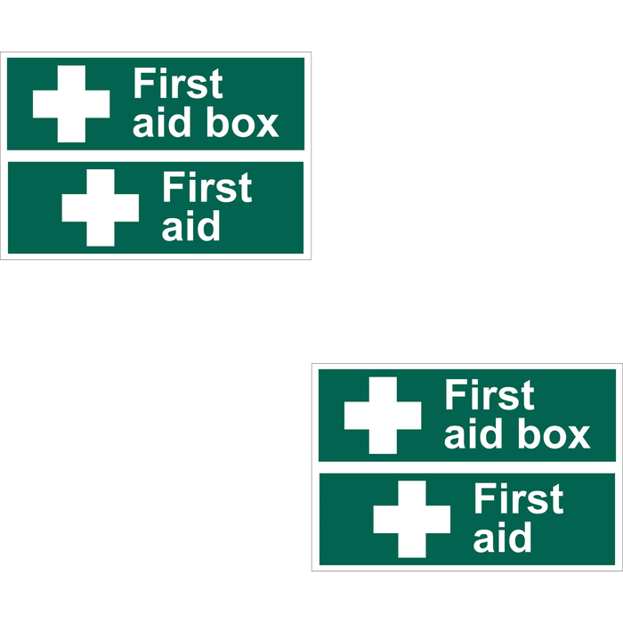 Draper First Aid Box' Safety Sign - SS42