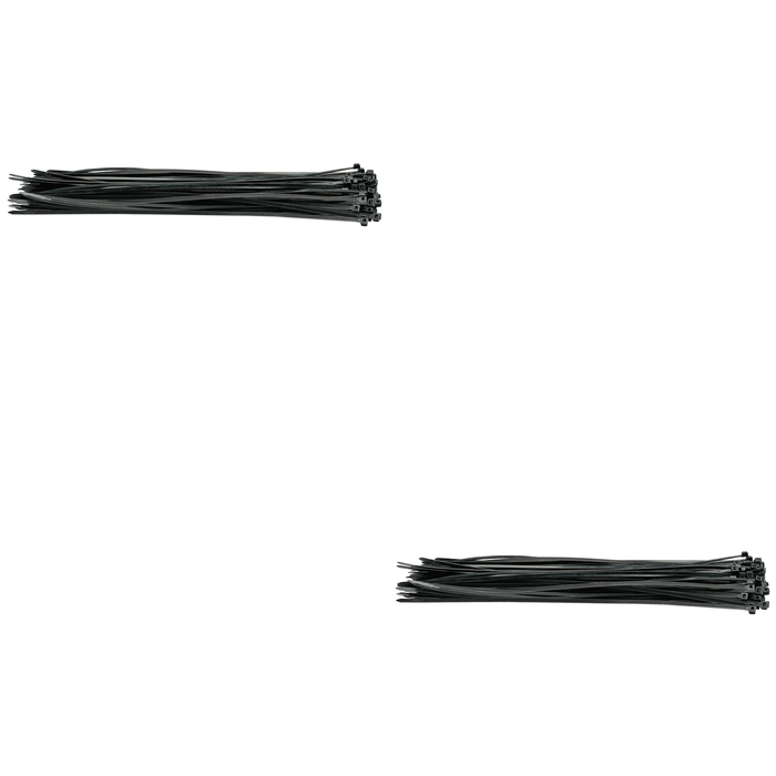 Draper Cable Ties, 4.8 x , Black (Pack of 100) 200-400mm