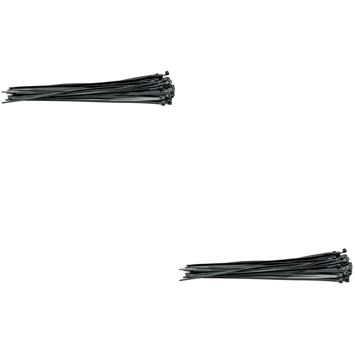 Draper Cable Ties, 4.8 x , Black (Pack of 100) 200-400mm