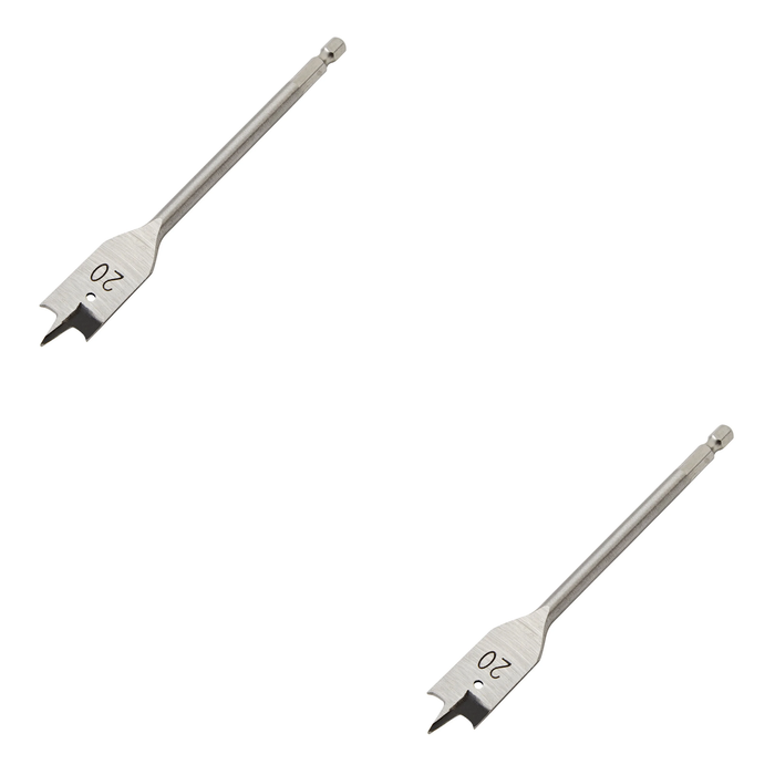 Draper Flat Wood Drill Bit, 20 x 152mm - FB100PB