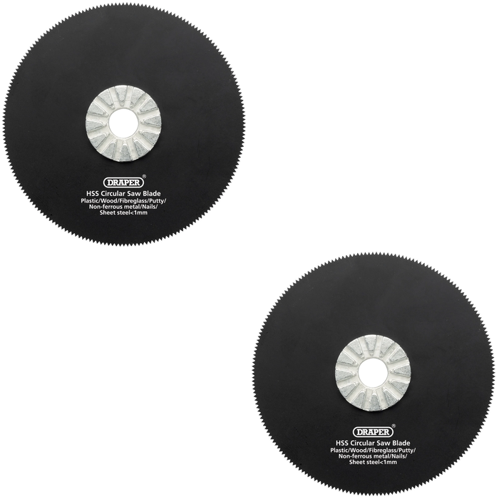 Draper HSS Circular Saw Blade, Diameter, 18tpi 63-88mm