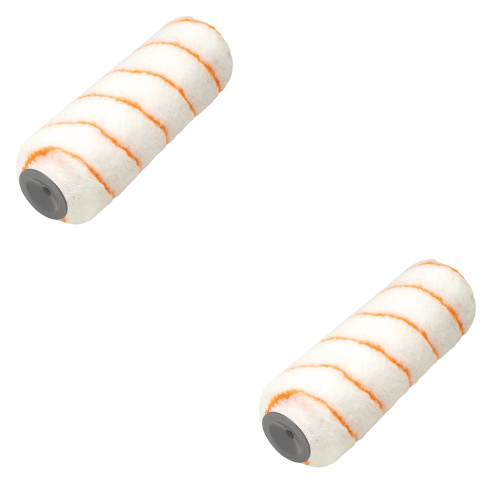 Draper 8 Piece Long Pile Polyester Roller Sleeve, 9"/230mm - SLEEVE-9PL
