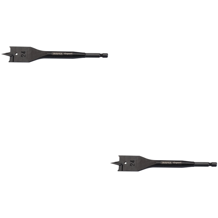 Draper Expert Flat Wood Bit, 24 x 150mm - FB102