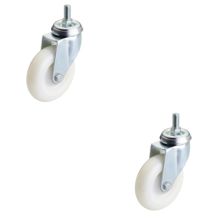 Draper Swivel Bolt Fixing Nylon Wheel, 100mm Diameter, S.W.L. 125kg - 604100B