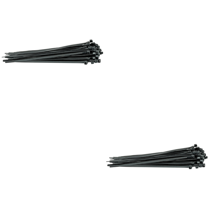 Draper Cable Ties, 4.8 x , Black (Pack of 100) 200-400mm