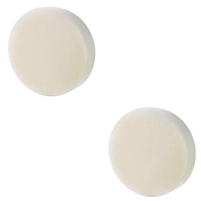 Draper Medium-Light Polishing Pad, , White 80-180mm