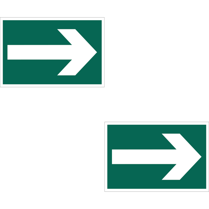 Draper Arrow Symbol' Safety Sign - SS37