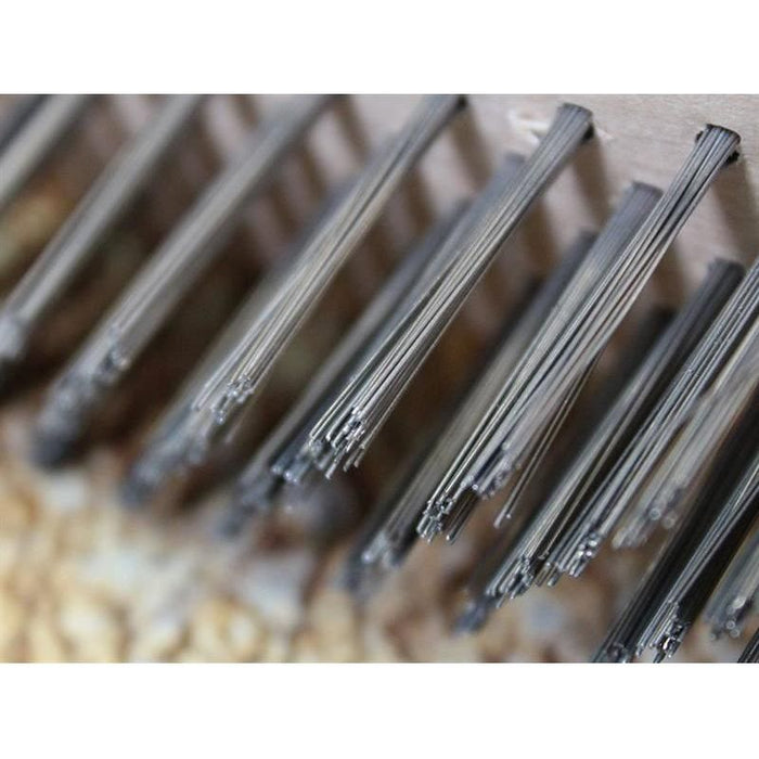 Faithfull 680/4S Heavy-Duty Scratch Brush with Scraper - 4 Row Faithfull - Town Tools