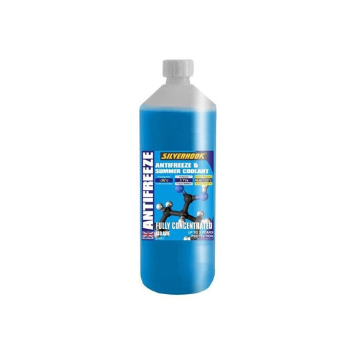 Silverhook Fully Concentrated Antifreeze Blue 1 litre Silverhook - Town Tools