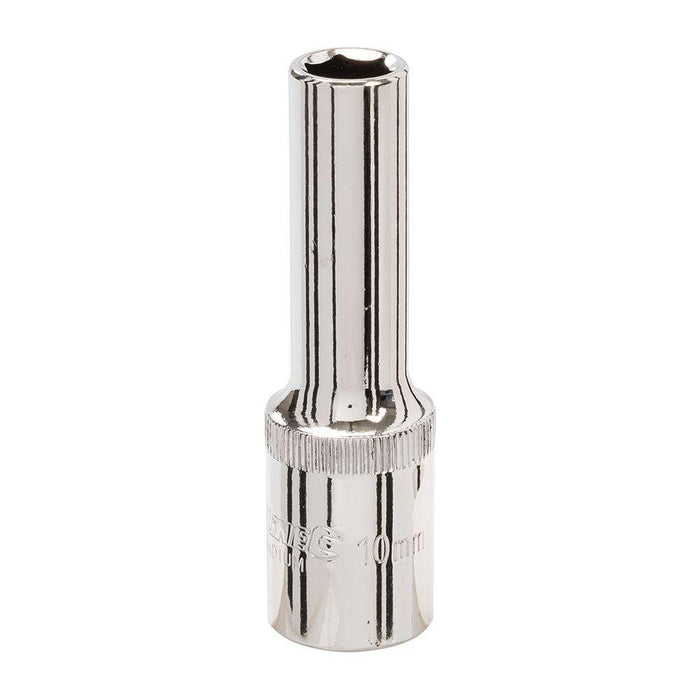 Silverline Deep Socket 1/2" Drive 6pt Metric 10mm Silverline - Town Tools 